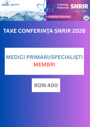 Taxă înscriere eveniment medic specialist și primar - membri - 2026